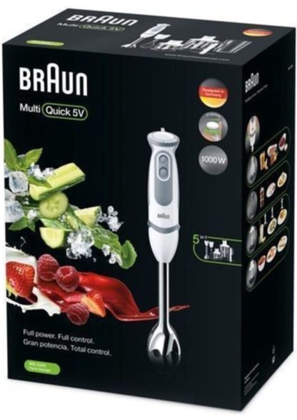 MQ5245WH Multiquıck 5 Varıo El Blender Seti