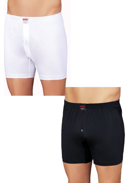 E010 6'lı Paket Pamuklu Erkek Boxer