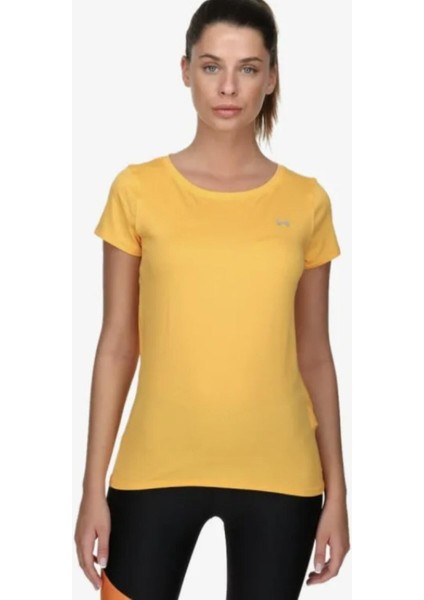 Kadın Heatgear® Armour Kısa Kollu Sarı Tshirt fiyatları
