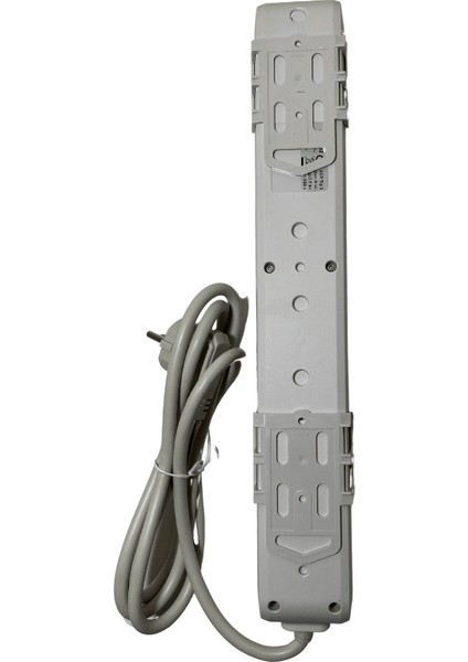 6 Lı Akım Korumalı Çocuk Korumalı Anahtarlı Priz (8 Adet) fırsatları