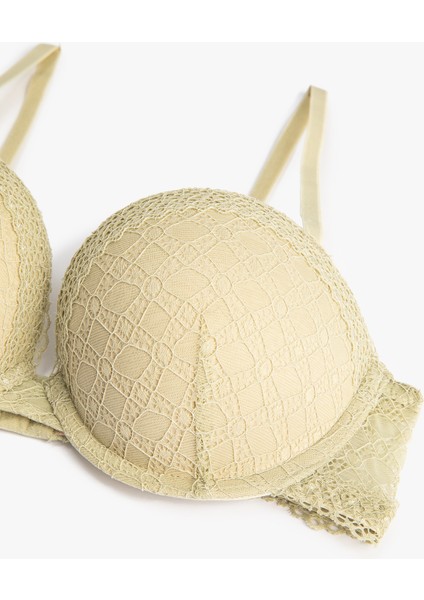 Destekli Dantelli Sütyen Balenli Ekstra Dolgulu modelleri