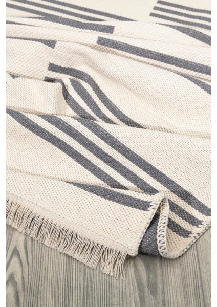 Asm Rugs Store Makinada Yıkanabilir Çift Taraflı Modern Desenli  Dokuma Kilim