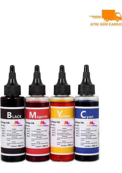 Colorful Toner Hp Smart Tank 115-515-415 Muadil Mürekkep Seti 100 ml