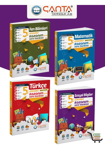 5.Sınıf Etkinlikli Kazanımlı Soru Bankası Seti fiyatları