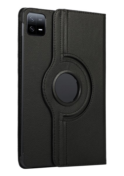 Casestreet Xiaomi Mi Pad 6 Pro Kılıf Kapaklı Standlı 360 Dönebilen Koruma Dn2 Siyah