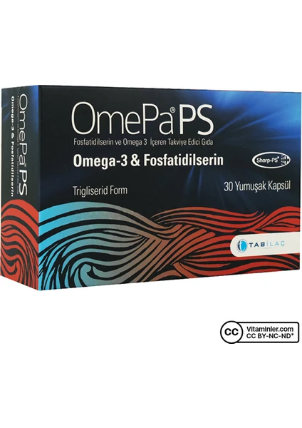 Tab Omepa Ps Omega 3 Fosfatidilserin 30 Kapsül