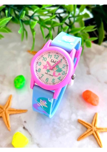 VR8S.EL Silikon Kordonlu 10 Atm Su Geçirmez Çocuk Kol Saati