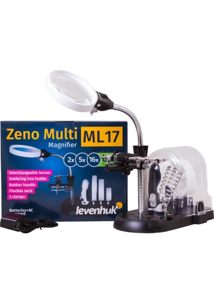 Zeno Multi ML17 Siyah Büyüteç