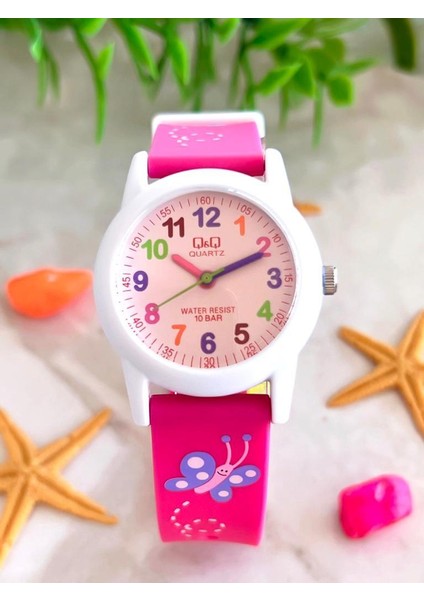 V091P.SL Silikon Kordonlu 10 Atm Su Geçirmez Çocuk Kol Saati fiyatları