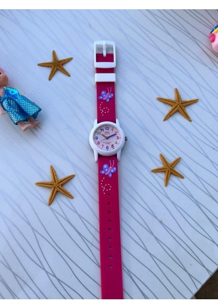 V091P.SL Silikon Kordonlu 10 Atm Su Geçirmez Çocuk Kol Saati modelleri