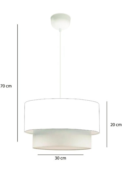 Çocuk Pasta Şeklinde Avize Aydede Pvc modelleri