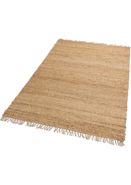 Echo Ech 02 Natural Xw El Dokuma Doğal Hasır Jüt Halı Kilim