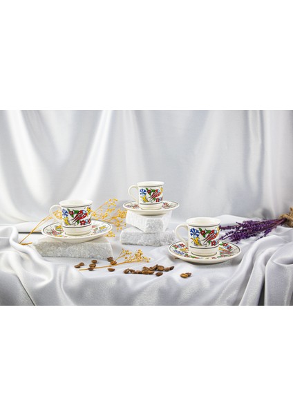 2li Porselen Fincan Takımı