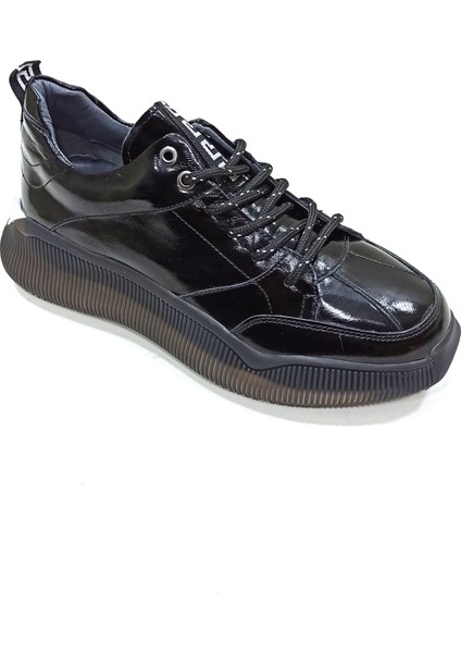 Lucıano Bellini Siyah Deri Erkek Sneaker Ayakkabı fiyatları