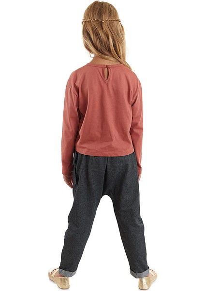 Ceylan Kız Çocuk T-Shirt Pantolon Takım