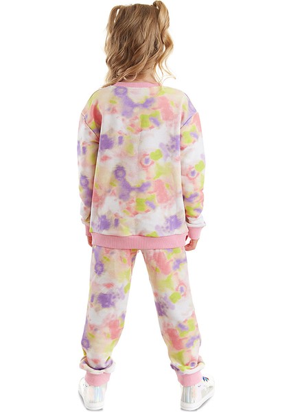 Unicorn Batik Desenli Kız Çocuk Eşofman Takım fiyatları