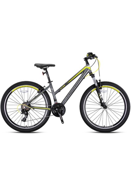 Xc 100 - 27.5" Mtb Lady - 15' - 21 Vites - V.b - Siyah-Gri/neon Sarı