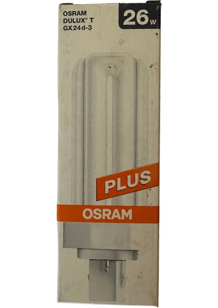 Dulux T Plus 26W 830 3000K Sarı Işık 2pinli G24D-3 Duylu