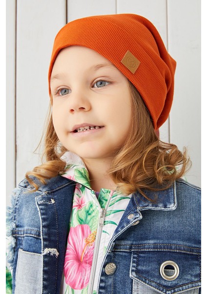 Kız Çocuk Kiremit Şapka Bere El Yapımı Pamuklu Kaşkorse fiyatları