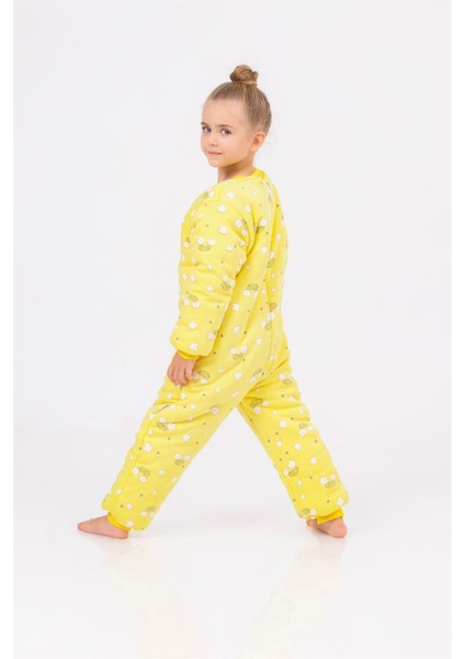 Kız Erkek Çocuk Kalın Elyaf Dolgulu 2.5 Tog Desenli Uyku Tulumu fiyatları