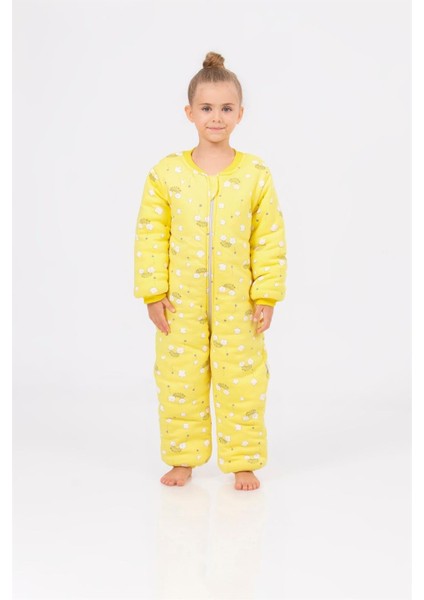 Kız Erkek Çocuk Kalın Elyaf Dolgulu 2.5 Tog Desenli Uyku Tulumu fırsatları