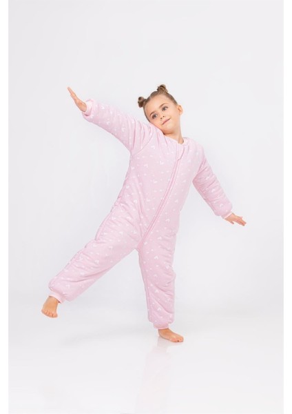 Kız Erkek Çocuk Kalın Elyaf Dolgulu 2.5 Tog Desenli Uyku Tulumu fiyatları