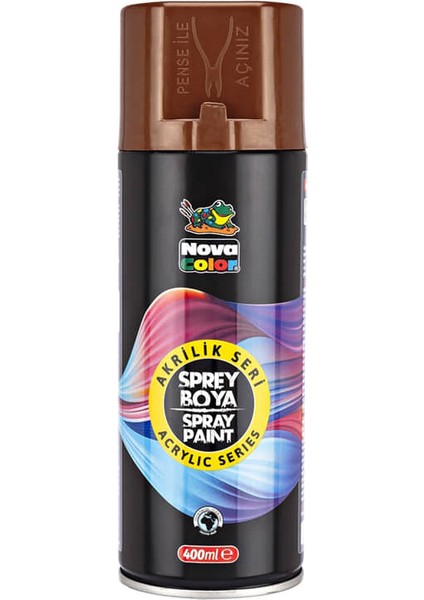 Akrilik Sprey Boya 400 ml Bakır