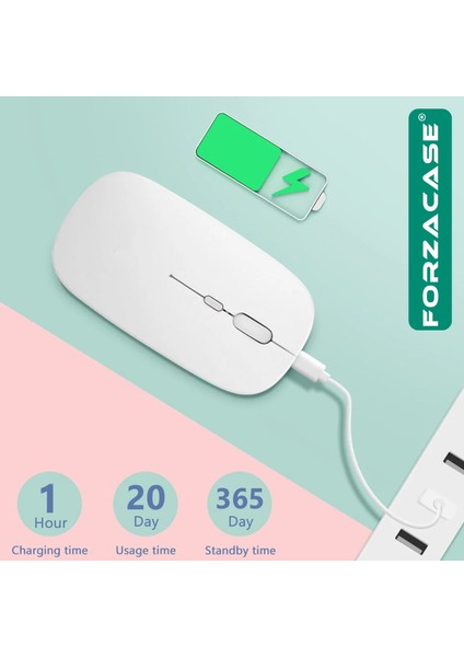 Tablet ve Telefonlar Için Bluetooth Kablosuz Mouse 1600 Dpı - FC063