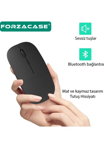 Tablet ve Telefonlar Için Bluetooth Kablosuz Mouse 1600 Dpı - FC063
