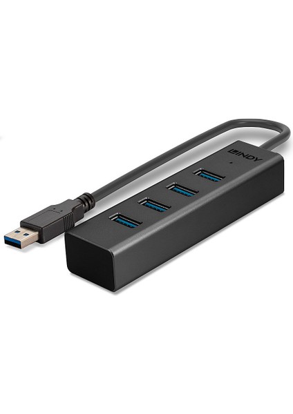 LIN-43324 USB 3.0 To 4 Port USB 3.0 30CM Kablolu USB Çoklayıcı