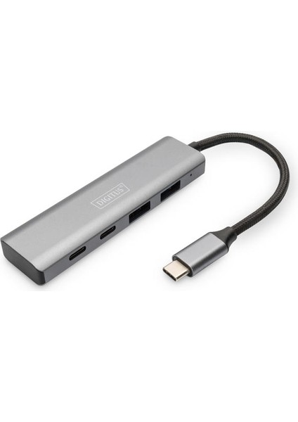 DA-70245 USB Type C To 4 Port 2 x USB 3.1 2 x USB Type C Gen2 5gbps USB Çoklayıcı