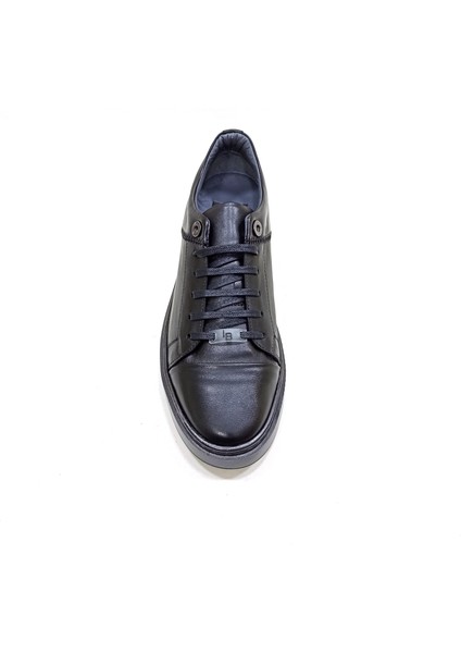 Lucıano Bellini Siyah Deri Erkek Sneaker Ayakkabı fırsatları