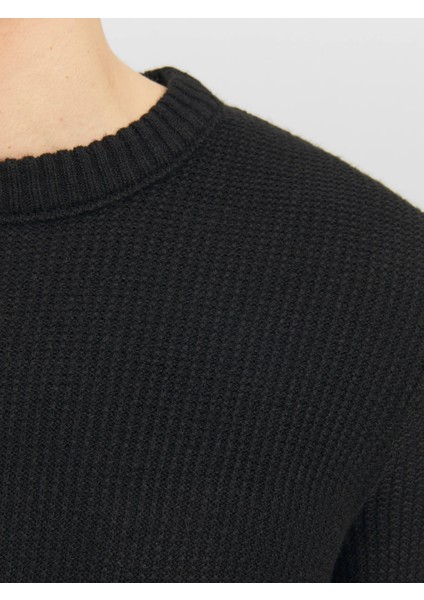 Erkek Bisiklet Yaka Örme Sweatshirt - 12243116 fırsatları