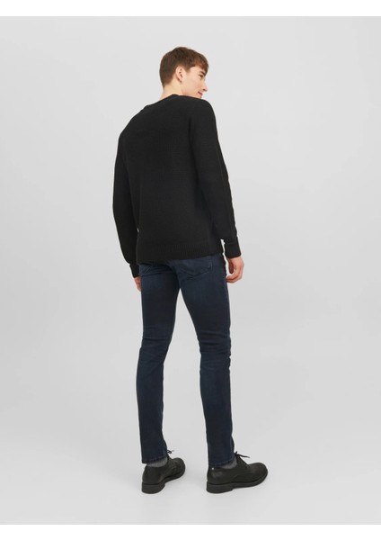 Erkek Bisiklet Yaka Örme Sweatshirt - 12243116 indirimleri