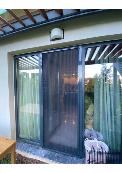 Pileli Sineklik Pliseli Sineklik Sürgülü Sineklik