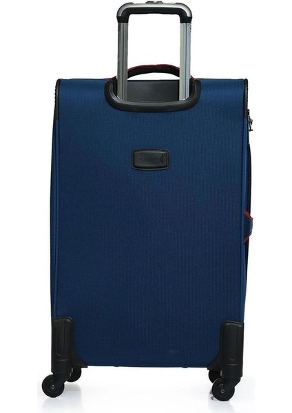 Lacivert Kumaş Unisex Orta Boy Valiz PLVLZ22802BO modelleri