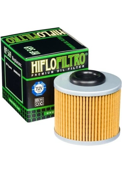 HF569 Motosiklet Yağ Filtresi