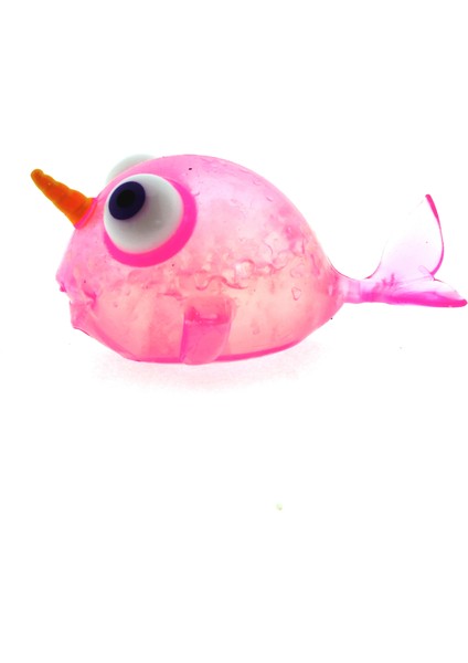 Squishy kristal Pembe Unicorn Balık Slime