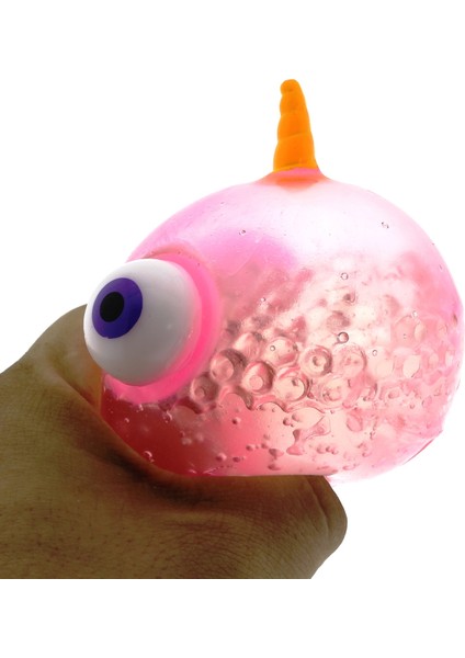 Squishy kristal Pembe Unicorn Balık Slime