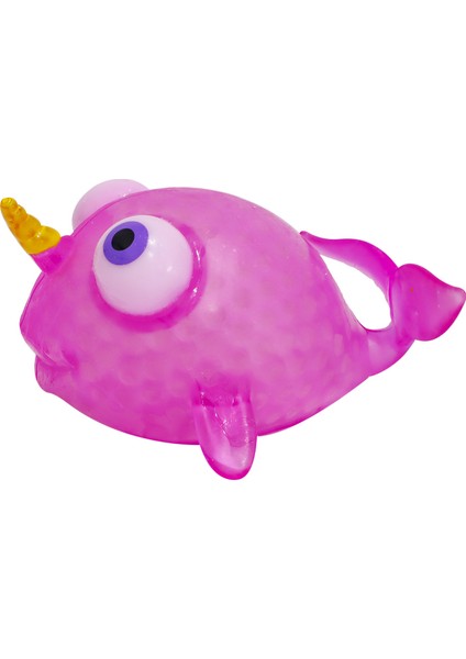 Squishy kristal Mor Unicorn Balık Slime