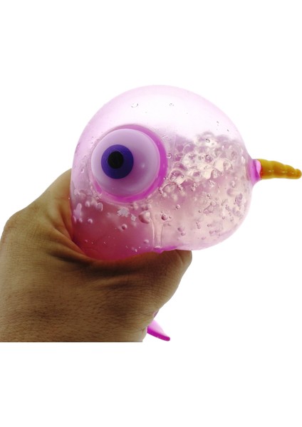 Squishy kristal Mor Unicorn Balık Slime