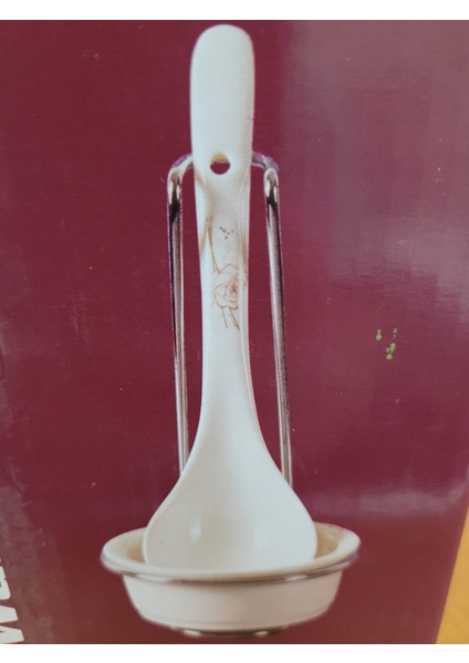 Warm Home Kaşıklık Porselen Sofra Mutfak Eşyası Çiçek Desenli fiyatları