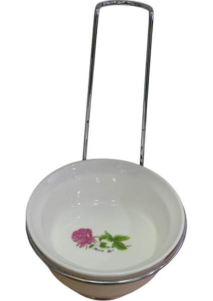 Warm Home Kaşıklık Porselen Sofra Mutfak Eşyası Çiçek Desenli