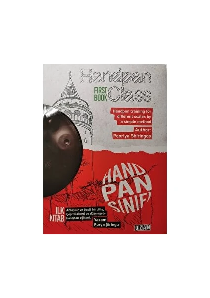 Handpan Sınıfı 1. Kitap - Handpan Class First Book - Pooriya Shiringoo