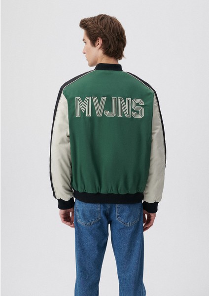 MVJNS Baskılı Yeşil Kolej Ceket 0110230-71894 modelleri
