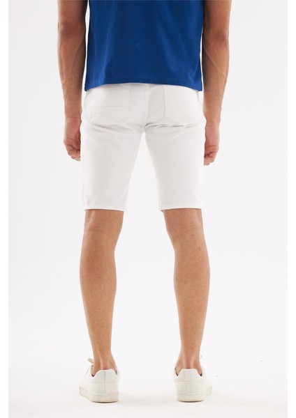- Erkek Kot Şort Beyaz indirimleri