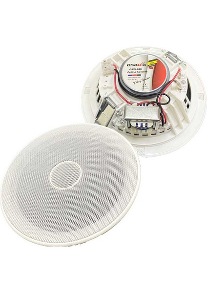 Dexter Osawa OSW-628 16 cm Tweeterli 100 Volt Trafolu Alçıpan Hoparlör