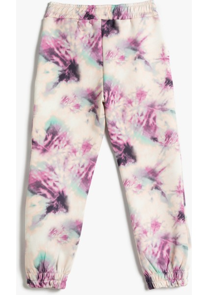 Jogger Eşofman Altı Batik Desenli Cepli Beli Lastikli fiyatları