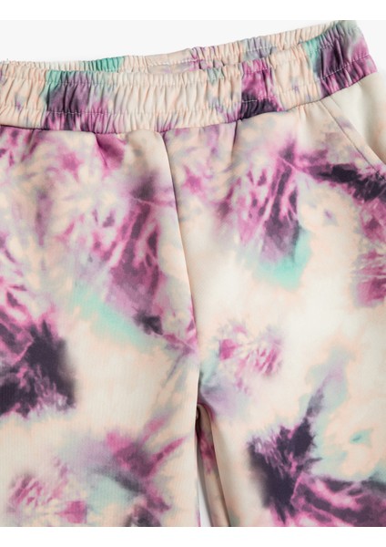 Jogger Eşofman Altı Batik Desenli Cepli Beli Lastikli modelleri