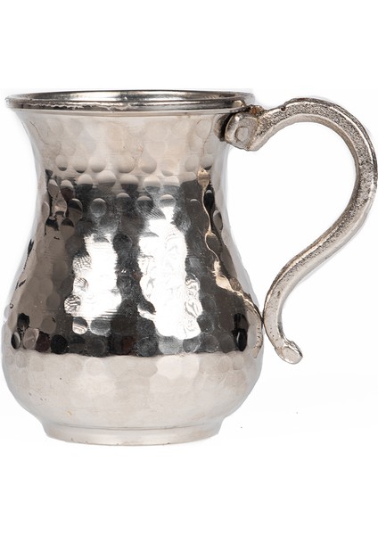 El Dövmesi Su ve Ayran Bardak 10,5 cm Genişlik 6 cm Kalaylı 3 mm